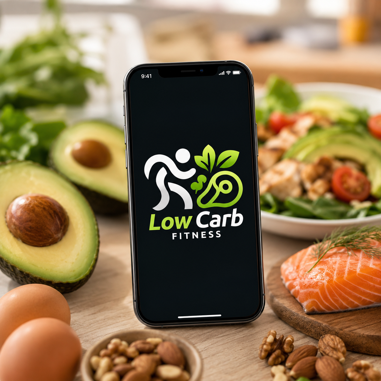 Bajo en Carbohidratos | App con Plan de 4 Semanas